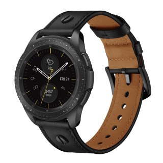 Pasek Skórzany Screwband do Galaxy Watch 3 45mm Black