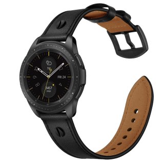 Pasek Skórzany Screwband do Galaxy Watch 3 45mm Black