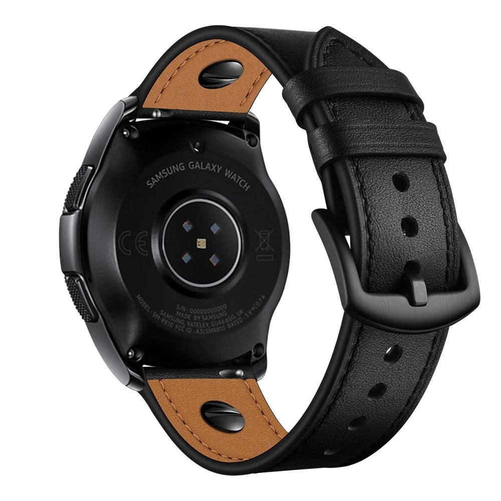 Pasek Skórzany Screwband do Galaxy Watch 3 45mm Black