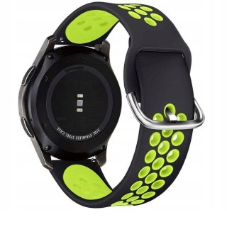 Pasek Softband do Galaxy Watch 3 45mm Black/Lime