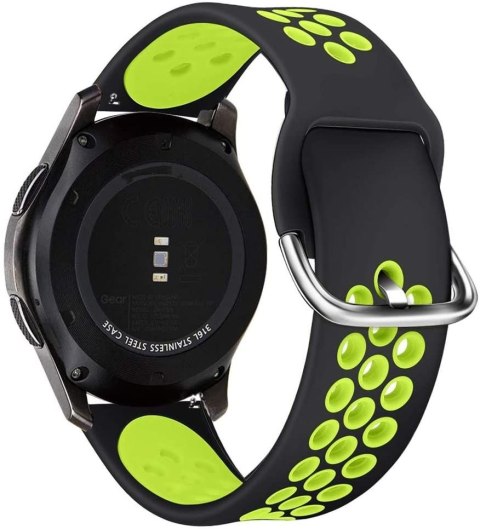 Pasek Softband do Galaxy Watch 3 45mm Black/Lime