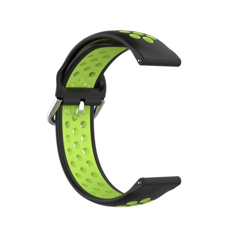 Pasek Softband do Galaxy Watch 3 45mm Black/Lime