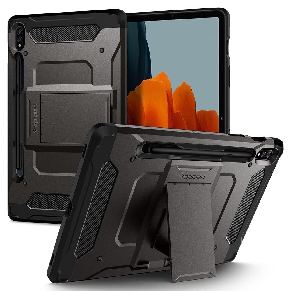 Etui Spigen Tough Armor Pro do Samsung Galaxy Tab S7 Gunmetal