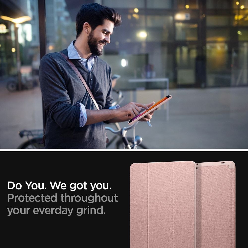 Etui Spigen Urban Fit do iPad 10.2 2019 / 2020 / 2021 Rose Gold