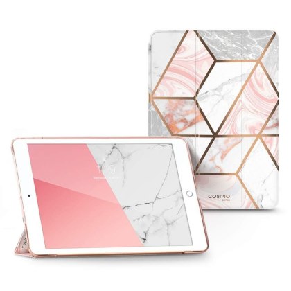 Etui Supcase Cosmo Lite do iPad 7 / 8 (10.2) 2019 / 2020 Marble