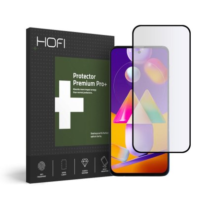 Szkło Hybrydowe Hofi Ultraflex Glass do Samsung Galaxy M31s czarny