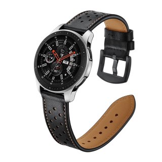 Pasek Skórzany Leather do Galaxy Watch 3 45mm Black