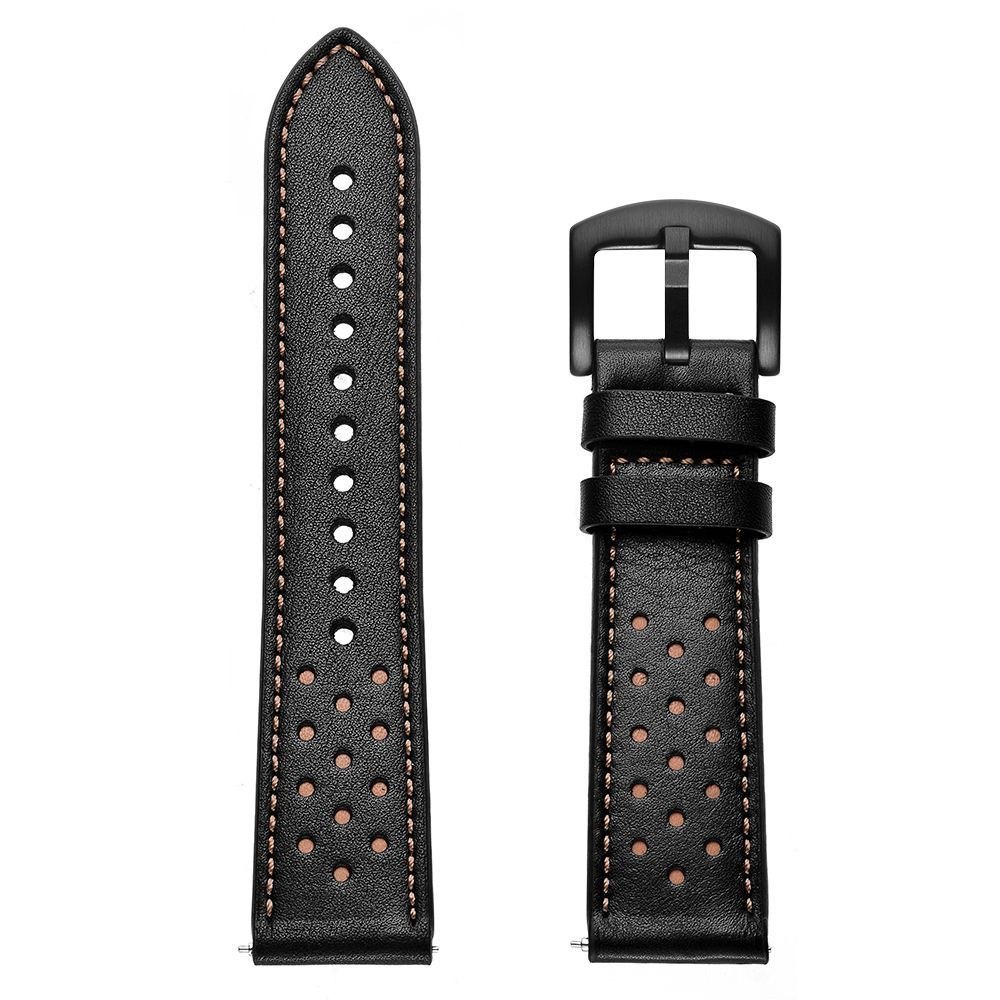 Pasek Skórzany Leather do Galaxy Watch 3 45mm Black