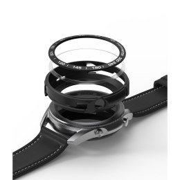 Etui z nakładką Ringke Air & Bezel Styling do Galaxy Watch 3 (41mm) Black