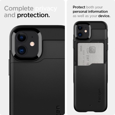 Etui Spigen Slim Armor Cs do iPhone 12 Mini Black