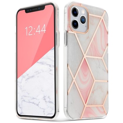 Etui Marble "2" do iPhone 12 Mini Pink