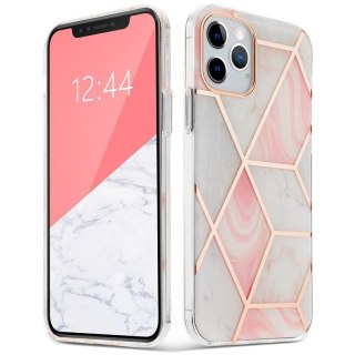 Etui Marble "2" do iPhone 12 / 12 Pro Pink