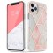 Etui Marble "2" do iPhone 12 / 12 Pro Pink