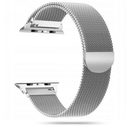 Bransoleta Milaneseband do Apple Watch 2 / 3 / 4 / 5 / 6 / SE (38/40mm) Silver