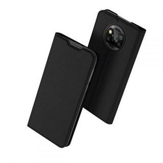 Etui z klapką Duxducis Skinpro do Xiaomi Poco X3 Nfc Czarny