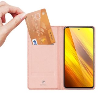 Etui z klapką Duxducis Skinpro do Xiaomi Poco X3 Nfc Czarny