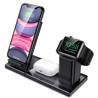 Ładowarka Indukcyjna ESR 3w1 Wireless Charging Station Black