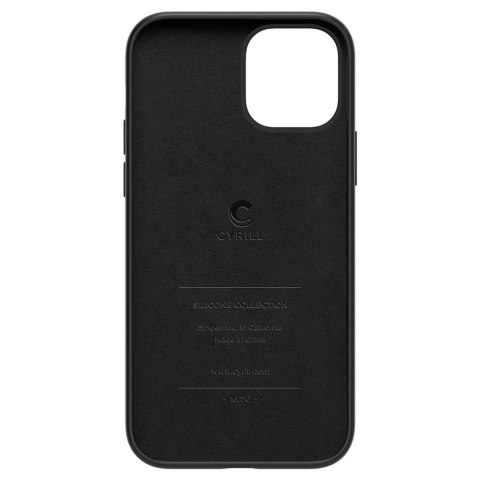 Etui Spigen Cyrill Silicone do iPhone 12 Pro Max Black