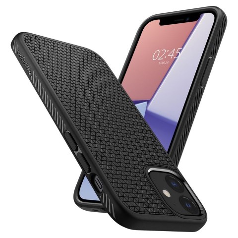 Etui Spigen Liquid Air do iPhone 12 Mini Matte Black