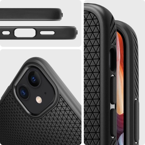 Etui Spigen Liquid Air do iPhone 12 Mini Matte Black