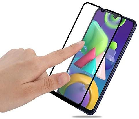 Szkło hartowane na cały ekran z ramką do Samsung Galaxy M21 / M30s czarny