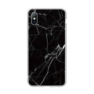 Wozinsky Marble żelowe etui pokrowiec marmur Samsung Galaxy M31 czarny