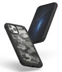 Etui Ringke Fusion X do iPhone 12 / 12 Pro Camo Black