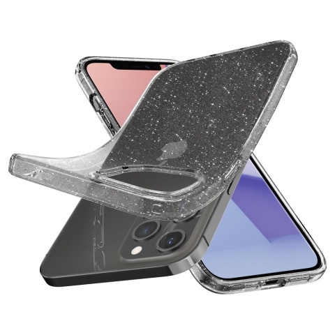 Etui Spigen Liquid Crystal do iPhone 12 / 12 Pro Glitter Crystal