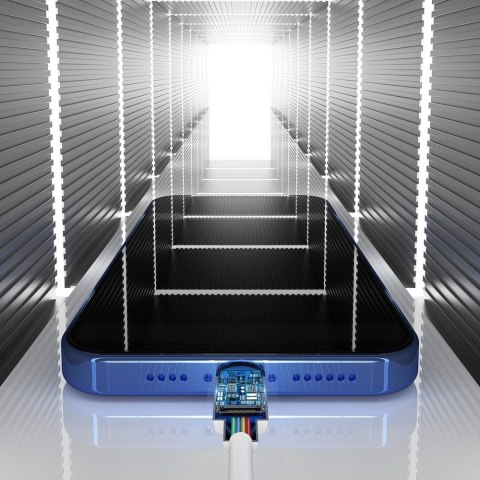 Baseus 2x kabel USB - Lightning szybkie ładowanie Power Delivery 1,5 m biały (TZCALZJ-02)