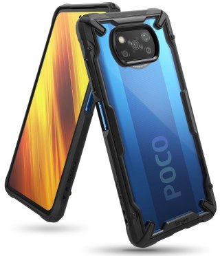 Etui Ringke Fusion X do Xiaomi Poco X3 NFC Czarny