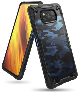 Etui Ringke Fusion X do Xiaomi Poco X3 NFC Camo Black