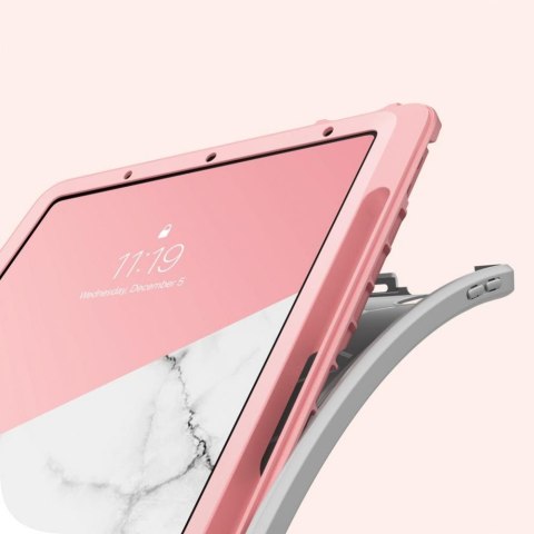 Etui z szybką na ekran Supcase Cosmo do iPad Air 4 2020 Marble