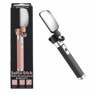 Selfie Stick ROCK Kijek Uchwyt LUSTERKO Samsung LG