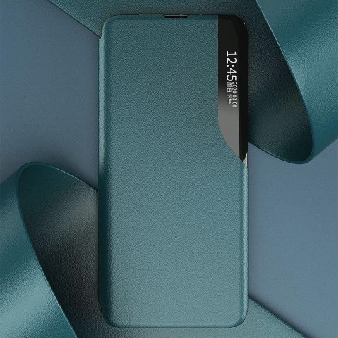 Etui Huawei P40 Lite pomarańczowy elegancki futerał etui z klapką i funkcją podstawki