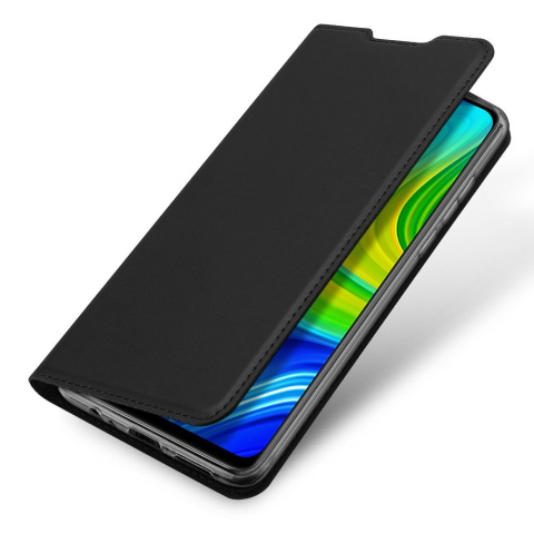 Etui z klapką DUXDUCIS Skinpro do Xiaomi Redmi Note 9 / Redmi 10X czarny