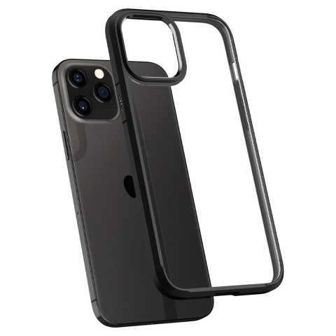 Etui Spigen Ultra Hybrid do iPhone 12 / 12 Pro Matte Black