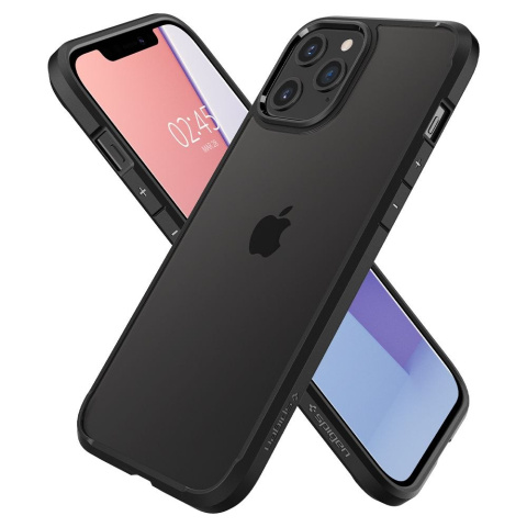 Etui Spigen Ultra Hybrid do iPhone 12 / 12 Pro Matte Black