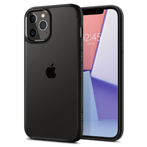 Etui Spigen Ultra Hybrid do iPhone 12 / 12 Pro Matte Black