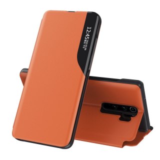 Etui Eco Leather View Case Z Klapką Do Xiaomi Redmi Note 8 Pro Pomarańczowy