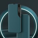 Etui Eco Leather View Case Z Klapką Do Xiaomi Redmi Note 9 Pro / Redmi Note 9S Zielony