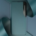Etui Eco Leather View Case Z Klapką Do Xiaomi Redmi Note 9 Pro / Redmi Note 9S Zielony