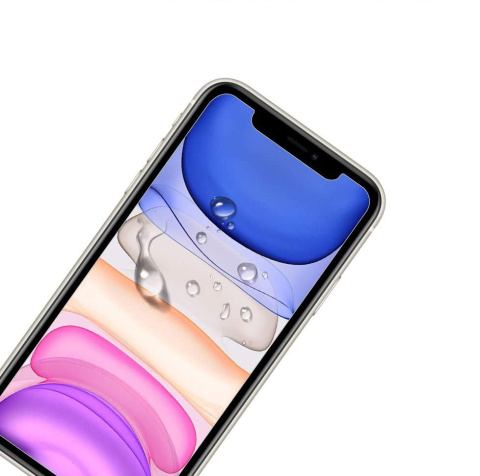 Szkło hartowane płaskie 9H do iPhone 11 Pro / iPhone XS / iPhone X