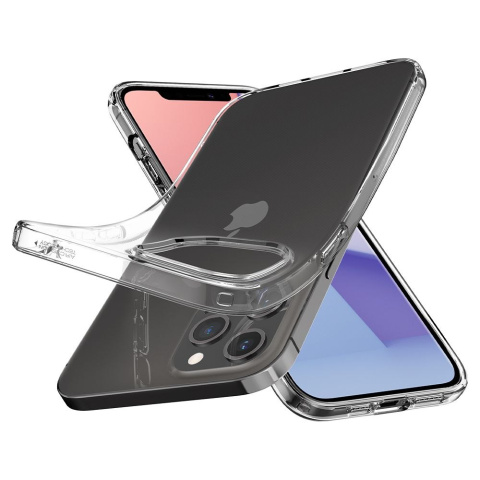 Etui Spigen Liquid Crystal do iPhone 12 / 12 Pro Crystal Clear