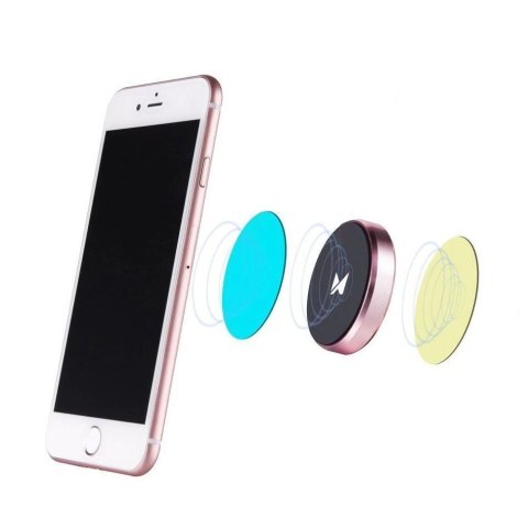 Wozinsky samoprzylepny magnetyczny uchwyt samochodowy na deskę rozdzielczą czarny (WMH-02)