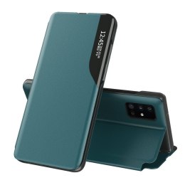 Etui Eco Leather View Case z klapką do Huawei P40 zielony
