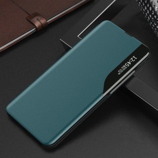 Etui Eco Leather View Case z klapką do Huawei P40 zielony