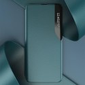 Etui Eco Leather View Case z klapką do Huawei P40 zielony