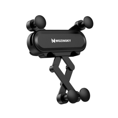 Wozinsky Gravity Car Mount grawitacyjny uchwyt samochodowy na kratkę wentylacyjną nawiew czarny (WCH-05)