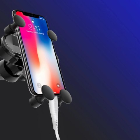 Wozinsky Gravity Car Mount grawitacyjny uchwyt samochodowy na kratkę wentylacyjną nawiew czarny (WCH-05)