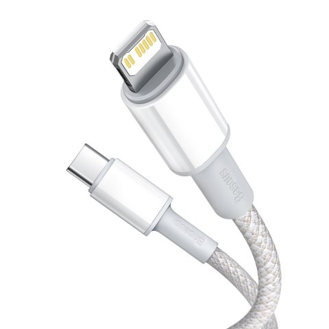 Baseus kabel USB Typ C - Lightning szybkie ładowanie Power Delivery 20 W 2 m biały (CATLGD-A02)